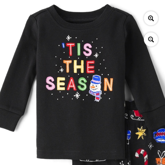 The Children’s Place Toddler Unisex 2 PC Glow-In-The-Dark Pajama Set Size 5T NWT - Picture 2 of 6